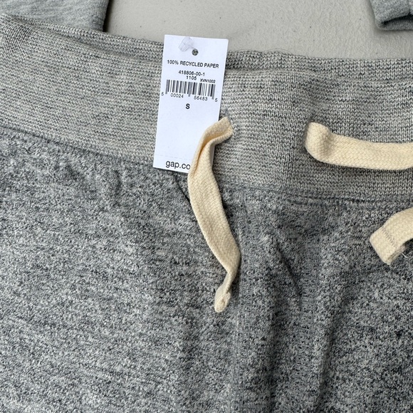 GAP Boys Small (6-7) Cotton Sweat Pants NWT 2-Pairs Brand New (Grey) - Picture 6 of 11